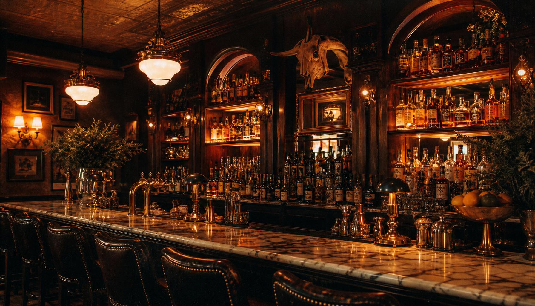 The saloon bar at La Pistola