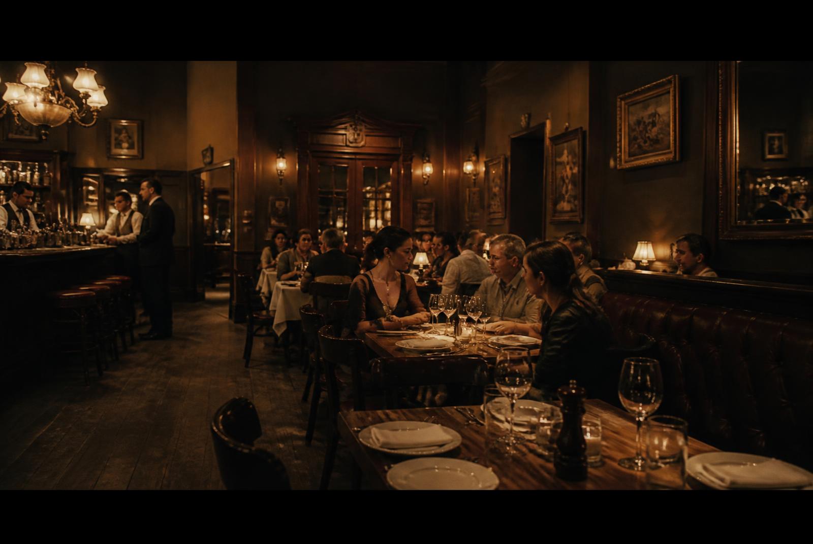 Main dining room at La Pistola